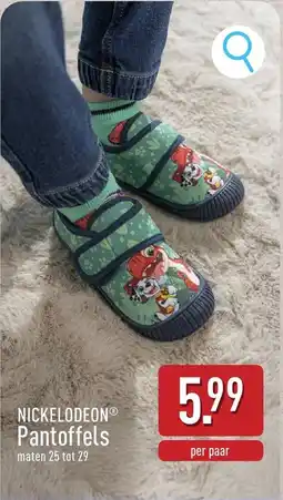 ALDI Nickelodeon Pantoffels aanbieding