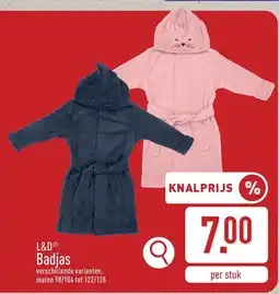 ALDI L&D Badjas aanbieding
