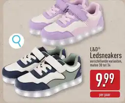 ALDI L&D Ledsneakers aanbieding