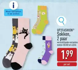 ALDI Up2Fashion Sokken aanbieding