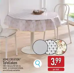 ALDI Hoem Creation Tafellaken aanbieding