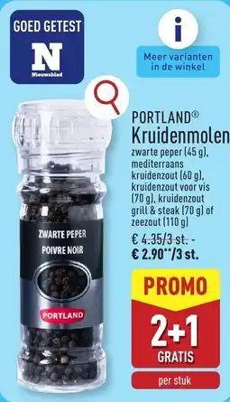 ALDI Portland Kruidenmolen aanbieding
