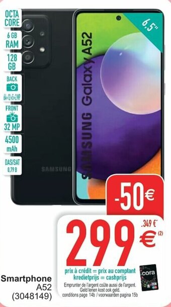 Cora Smartphone A52 aanbieding
