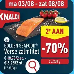 ALDI Golden Seafood Verse zalmfilet aanbieding