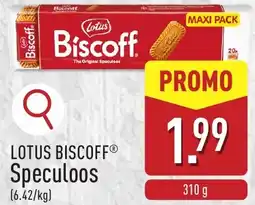 ALDI Lotus biscoff Speculoos aanbieding