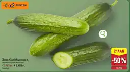 ALDI Snackkomkommers aanbieding