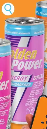 ALDI Golden Power Energydrink aanbieding