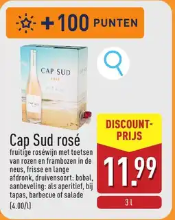 ALDI Cap Sud rosé aanbieding