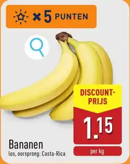 ALDI Bananen aanbieding