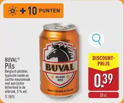 ALDI Buval Pils aanbieding