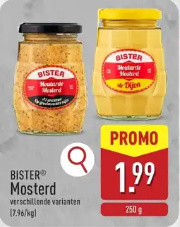 ALDI Bister Mosterd aanbieding