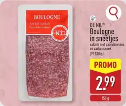 ALDI De Nil Boulogne in Sneetjes aanbieding