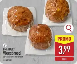 ALDI Breydel Vleesbrood aanbieding