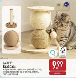 ALDI Cachet Krabpaal aanbieding