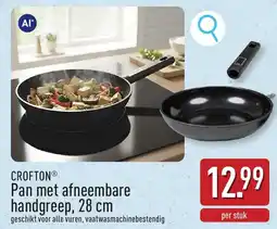 ALDI Crofton Pan met Afneembare Handgreep aanbieding