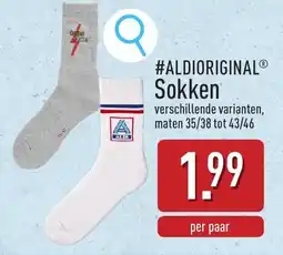 ALDI Aldioriginal Sokken aanbieding