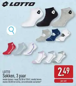 ALDI Lotto Sokken aanbieding