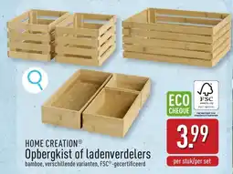 ALDI Home Creation Opbergkist of Ladenverdelers aanbieding