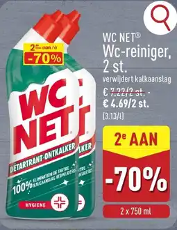 ALDI WC NET Wc-reiniger, 2 st aanbieding