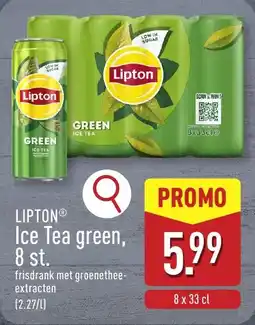 ALDI LIPTON Ice Tea green, 8 st aanbieding