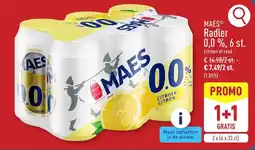 ALDI MAES Radler 0,0 %, 6 st aanbieding