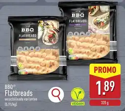 ALDI BBQ Flatbreads aanbieding