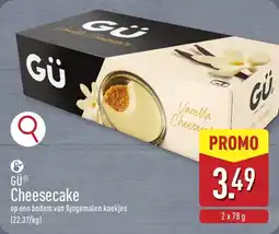 ALDI GÜ Cheesecake aanbieding