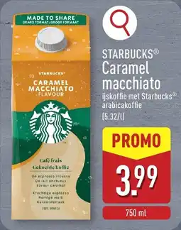 ALDI STARBUCKS Caramel macchiato aanbieding