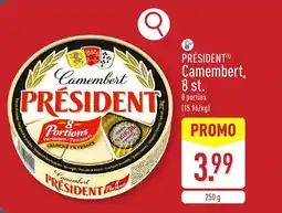 ALDI PRÉSIDENT Camembert, 8 st aanbieding
