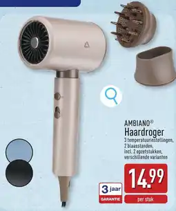 ALDI AMBIANO Haardroger aanbieding