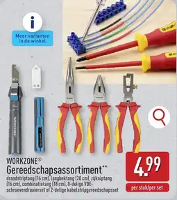ALDI WORKZONE Gereedschapsassortiment aanbieding