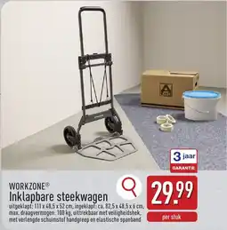 ALDI WORKZONE Inklapbare steekwagen aanbieding
