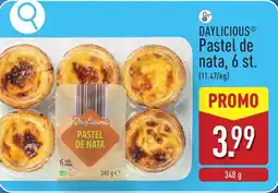 ALDI DAYLICIOUS Pastel de nata 6 st aanbieding