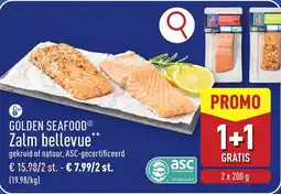 ALDI GOLDEN SEAFOOD Zalm bellevue aanbieding