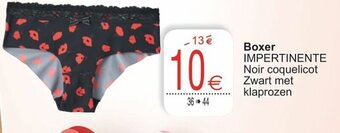 Cora Boxer Impertinente aanbieding