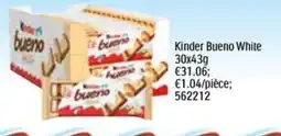 Bidfood Kinder Bueno White aanbieding