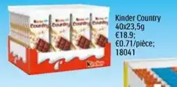 Bidfood Kinder Country aanbieding