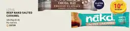 Bidfood Lotus reep nakd salted caramel aanbieding