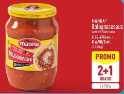 ALDI Manna Bolognesesaus aanbieding