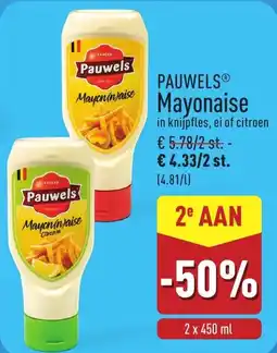 ALDI Pauwels Mayonaise aanbieding