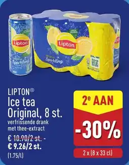 ALDI Lipton Ice Tea Original aanbieding