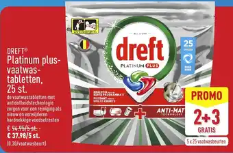 Dreft Platinum Plus Vaatwastabletten