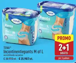 ALDI Tena Incontinentiepants M of L aanbieding