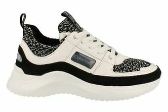 Berca Shoes Calvin Klein Sneaker Laag Dames Chunky - Wit aanbieding
