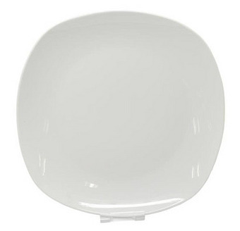 Makro Aro Vierkant bord cosmo 25 x 25 cm wit 6 stuks aanbieding