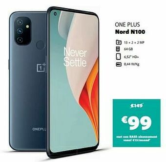 One plus nord n100