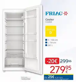 Eldi Cooler Friac aanbieding