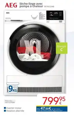 Eldi Sèche-linge avec pompe à chaleur aanbieding