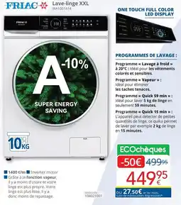Eldi Lave-linge XXL aanbieding