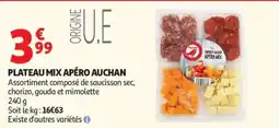 Auchan plateau mix apéro auchan aanbieding